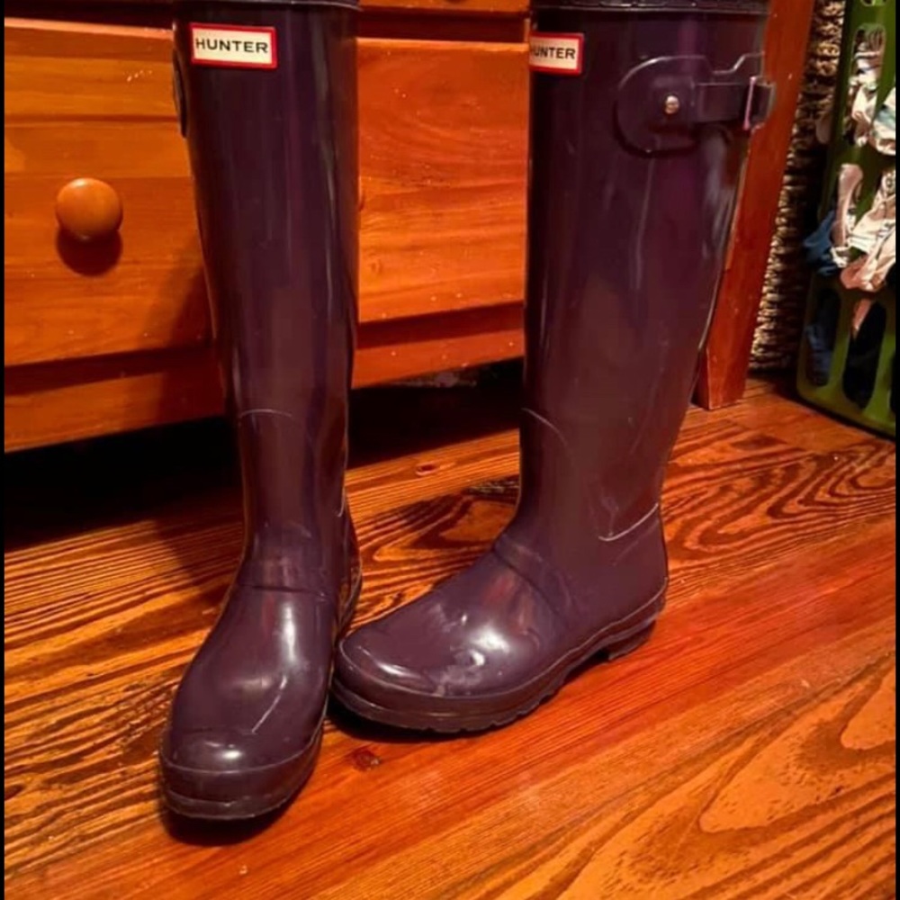 Hunter rain boots